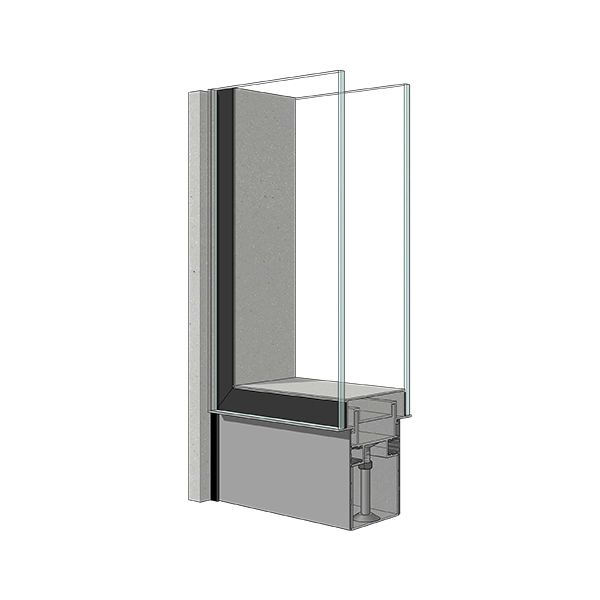 Sistema de tabiques modulares 80 - 80001