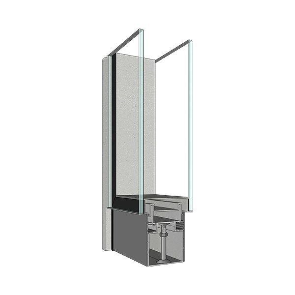 Sistema de tabiques modulares 80 - 80001