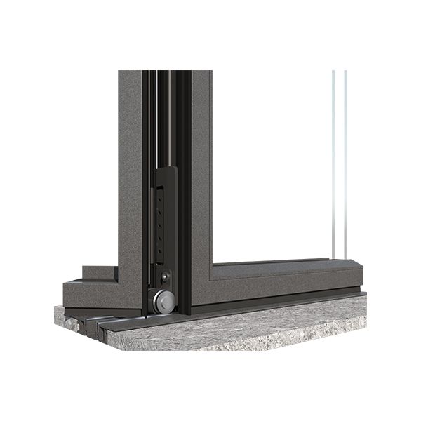 Puerta plegable de acero - SF001