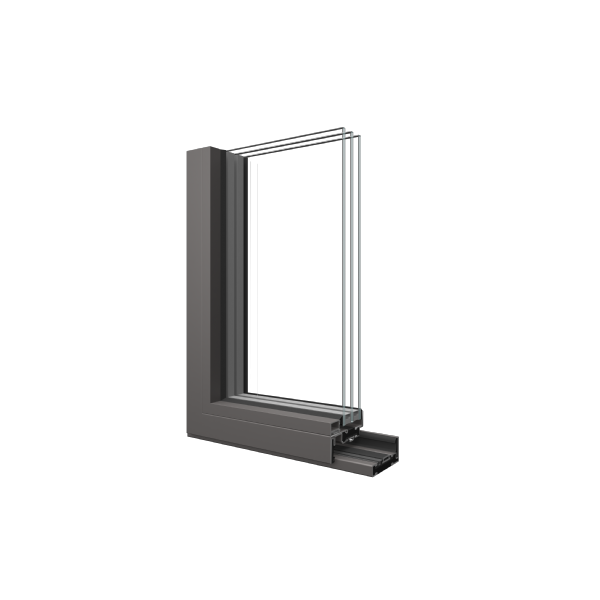 Ventana oscilobatiente SLIM65 - SL006